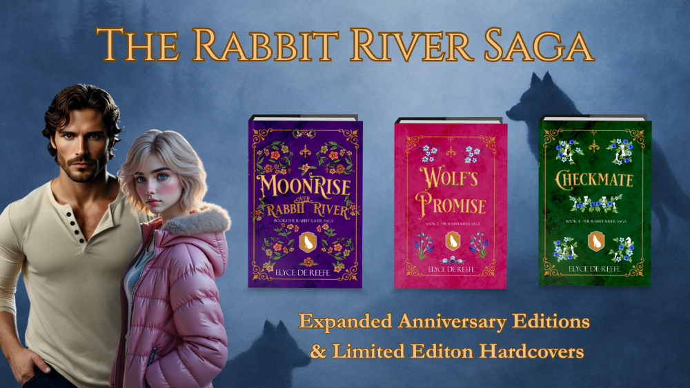 Image of hardcover books and characters